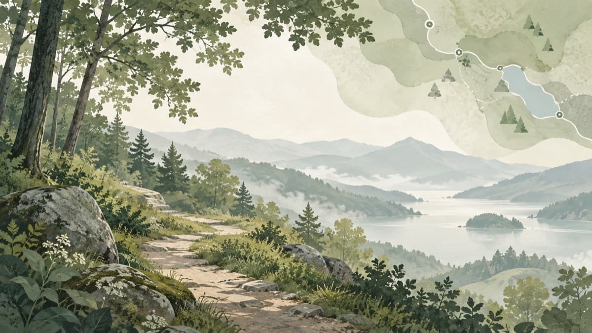 林泉 · 智能伴游 场景示意